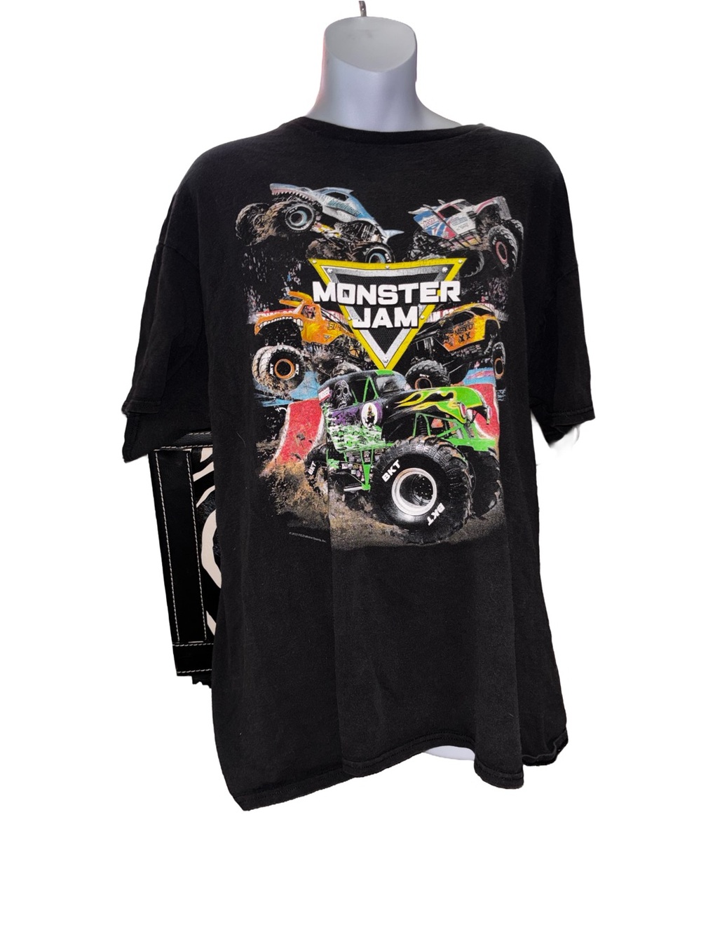 Monster Jam Tour 2023 Men’s Black T-Shirt